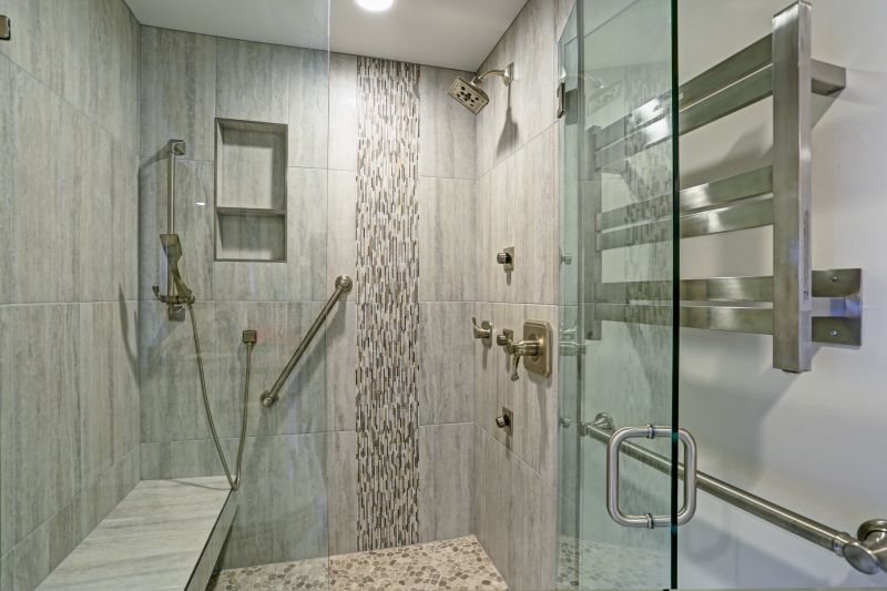 Open Concept Shower Space